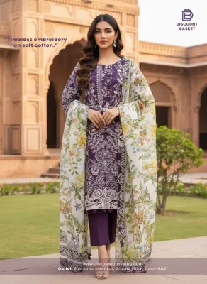 Swizz Lawn Digital Floral Set